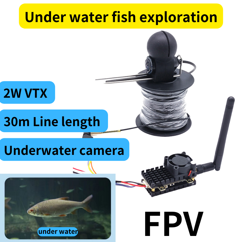 Underwater Camera - 2W image transmission wireless underwater fish