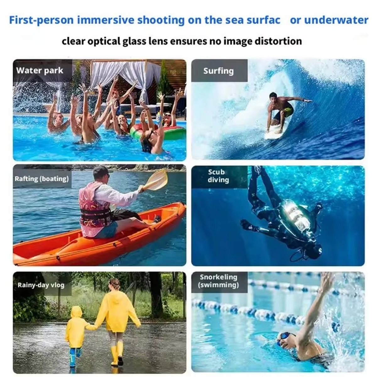 Underwater Camera - N05R Waterproof Diving Housing Case for
