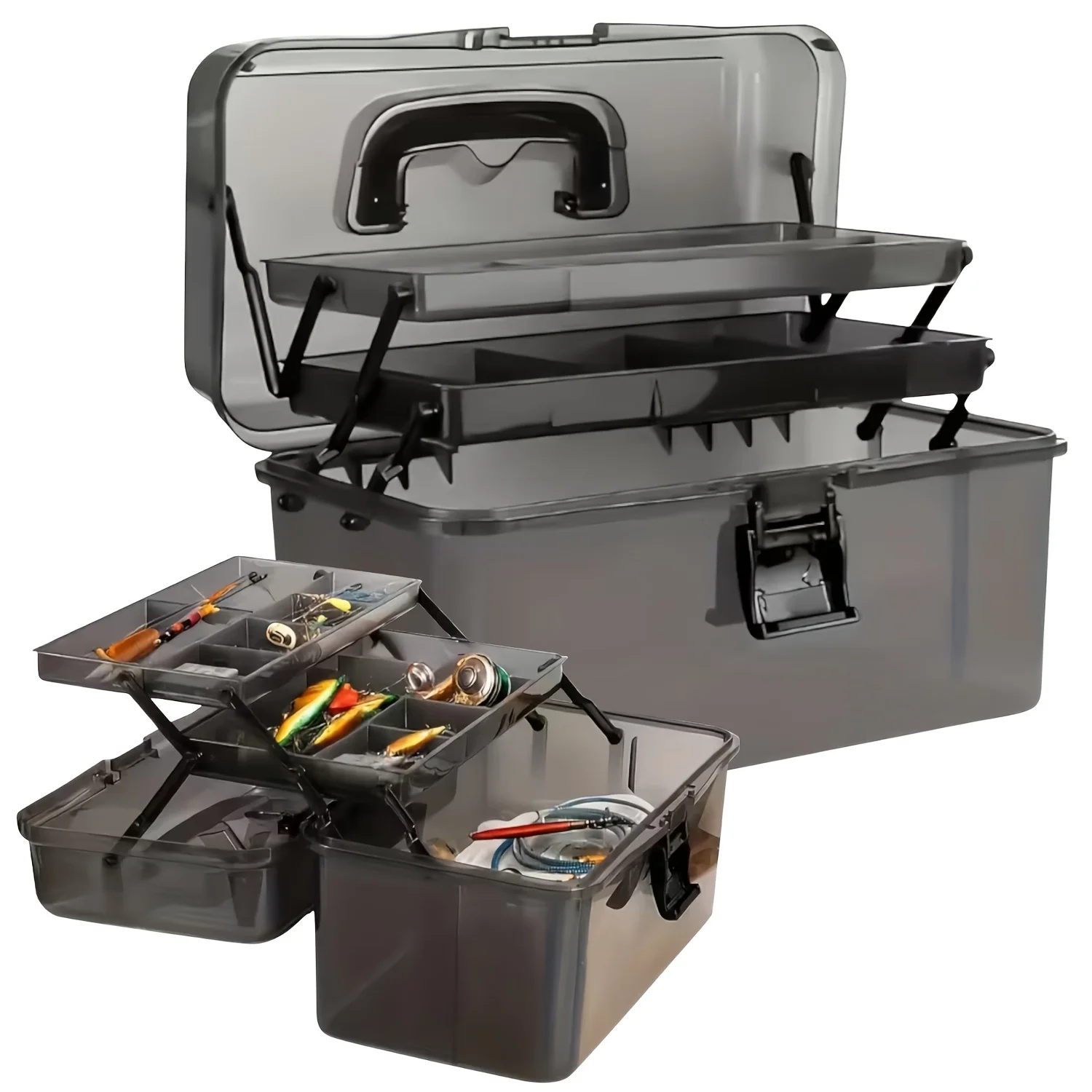 Fish Finder Case - Durable PE Fishing Gear Box |