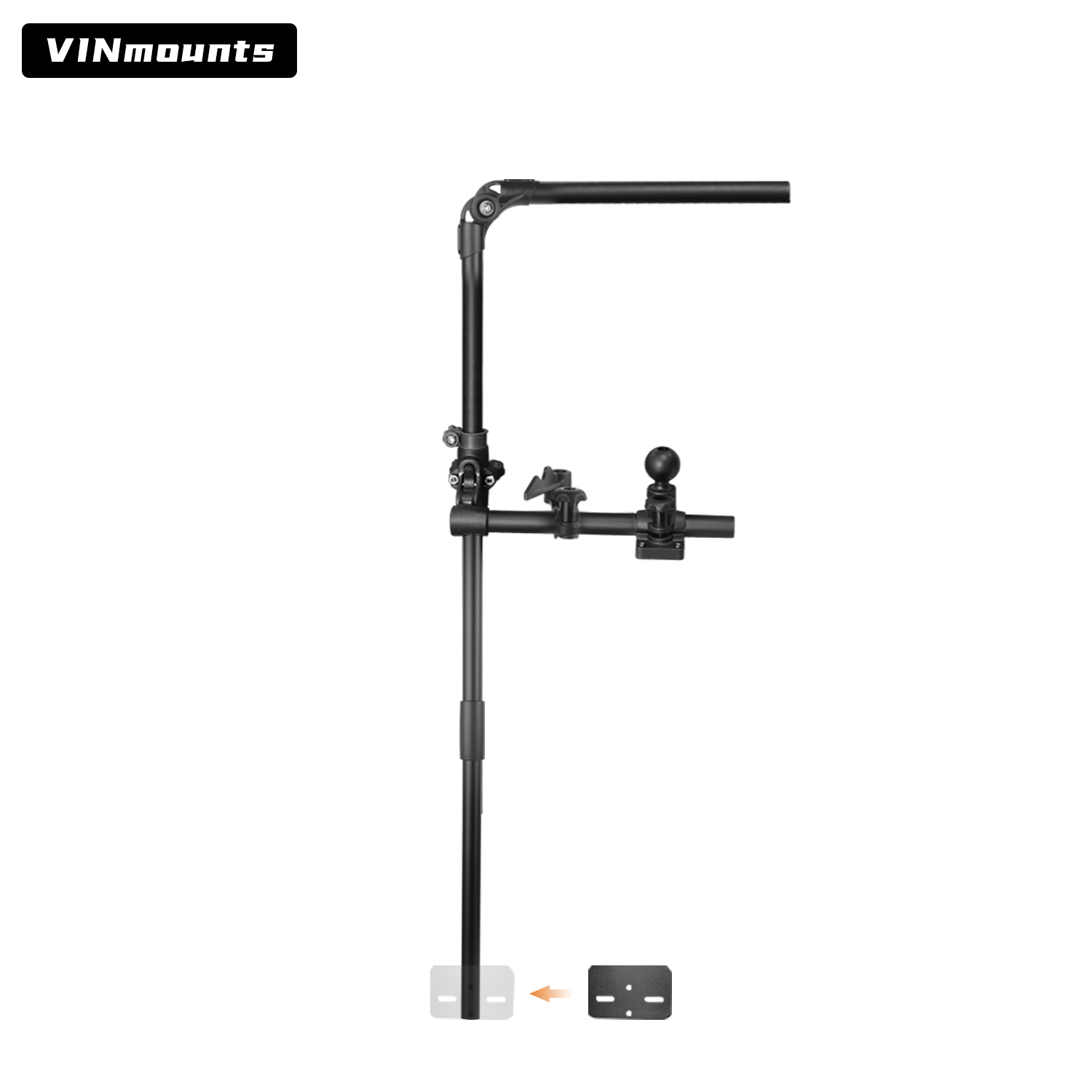 Fish Finder Mount - VINmountsLivescope Fish Finder Rod Mount for
