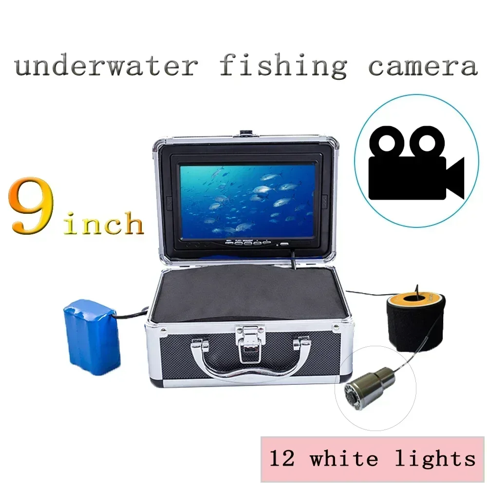 Fishing Camera - WF39 12highlight White Lights Deeply Waterproof