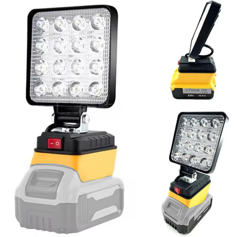 Fish Finder Battery - 4Inch Led Light Handheld Spotlights Cordless