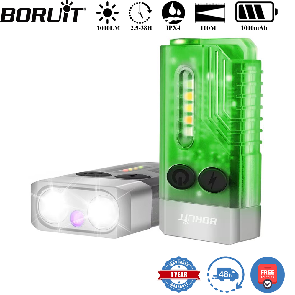 Fishing Light - BORUiT V10 Keychain UV LED EDC