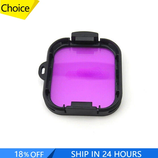 Underwater Camera - Original Purple Dive Filter Waterproof shell