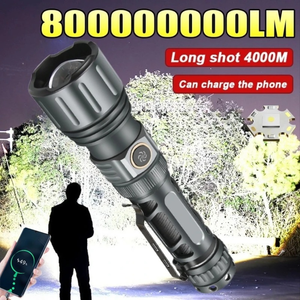 Fishing Light - Super Bright Flashlight Portable Rechargeable LED