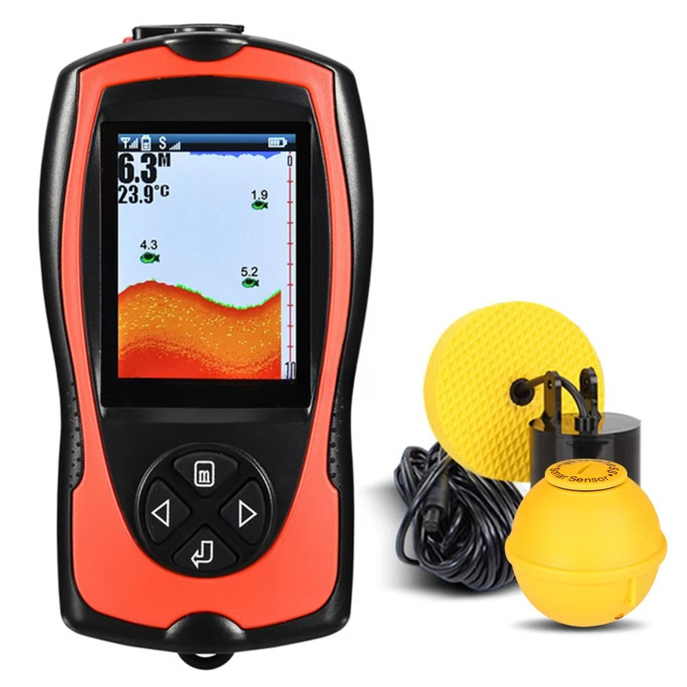 Fish Finder Portable - Portable Fish Finder 100M/300FT Depth Fish