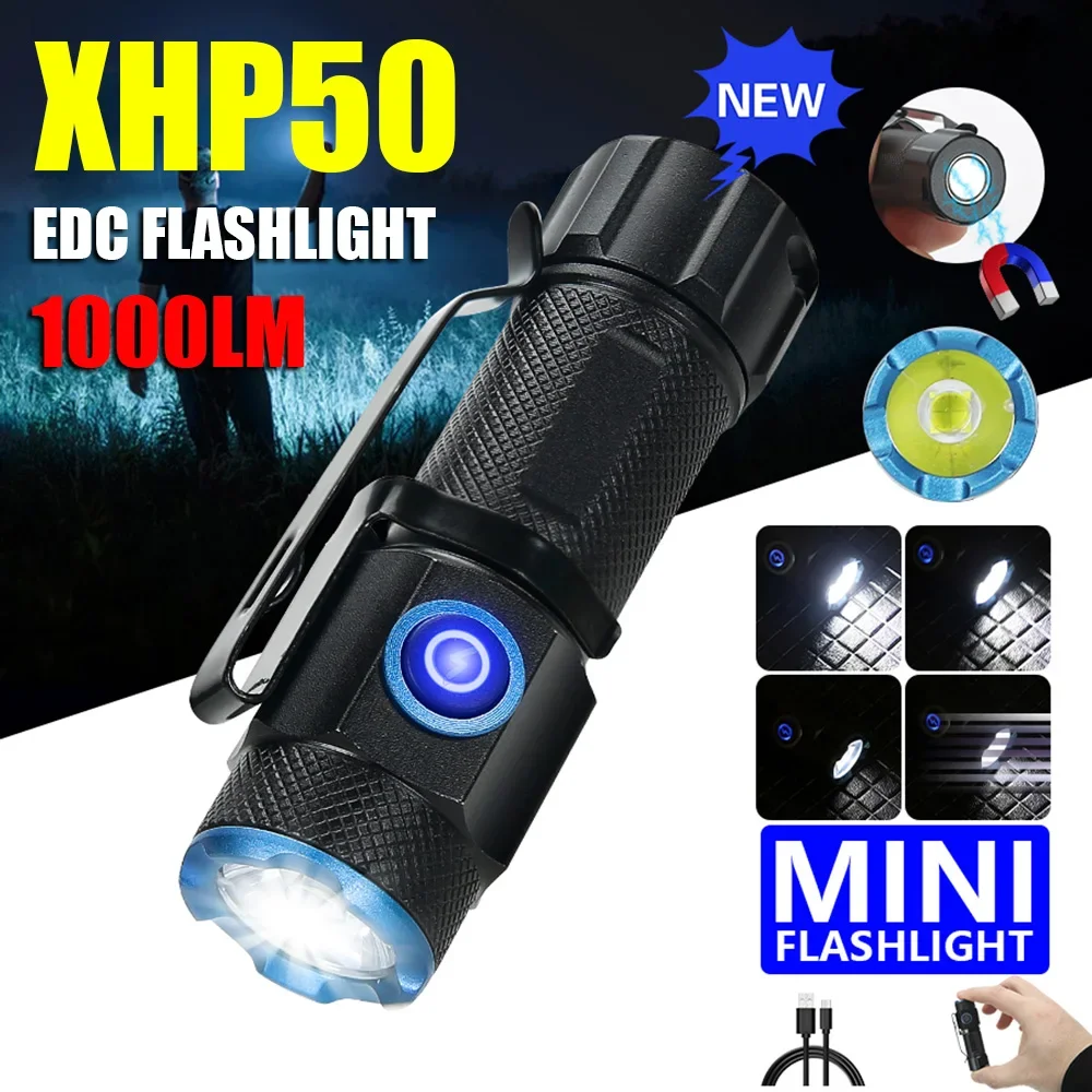 Fish Finder Battery - 20W Super Bright P50 LED Flashlight