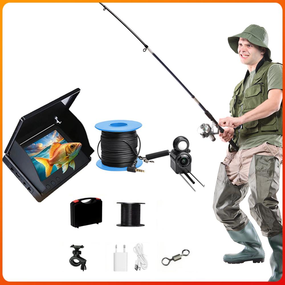Fish Finder Portable - Underwater Fishing Camera 4.3 Inch IPS