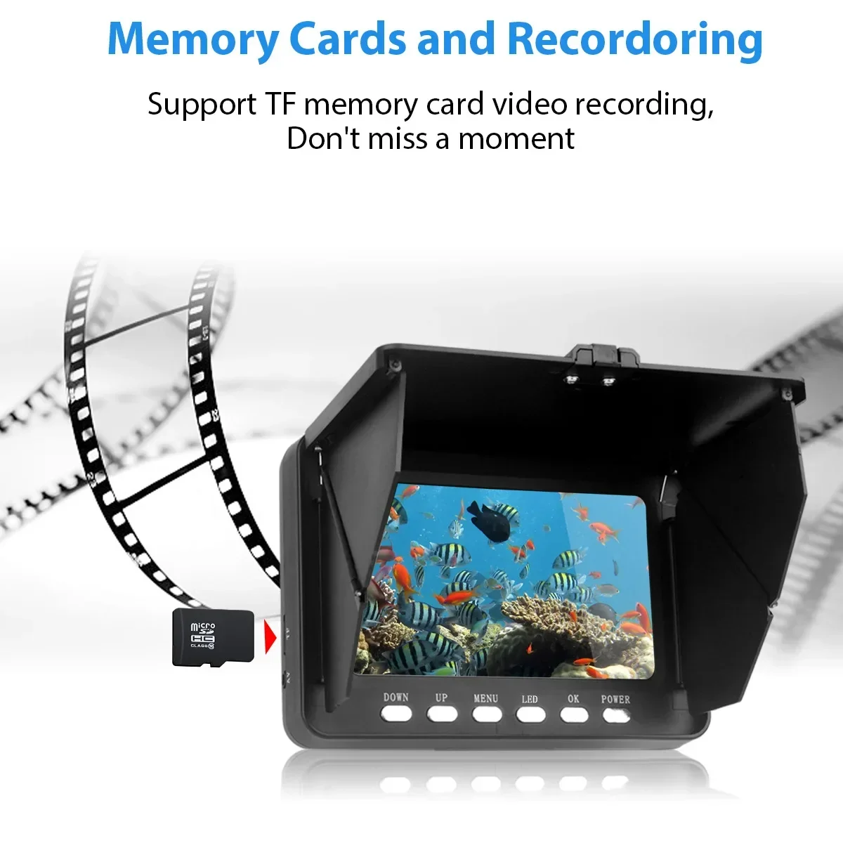 Fish Finder 5.0 Inch LCD Displ - Fishing Camera ulasan dan harga