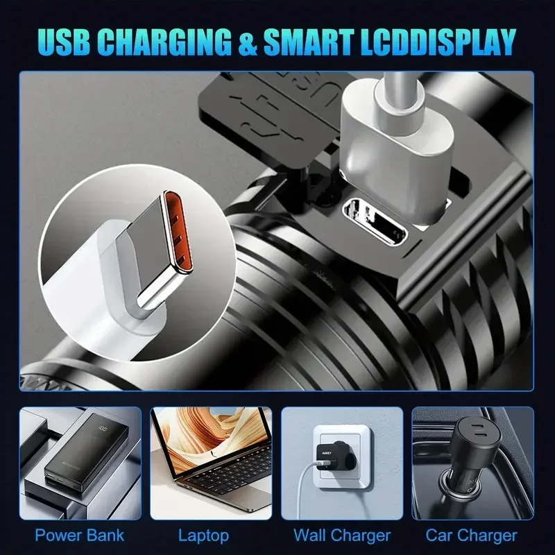 Super Bright LED Flashlight US - Fishing Light ulasan dan harga