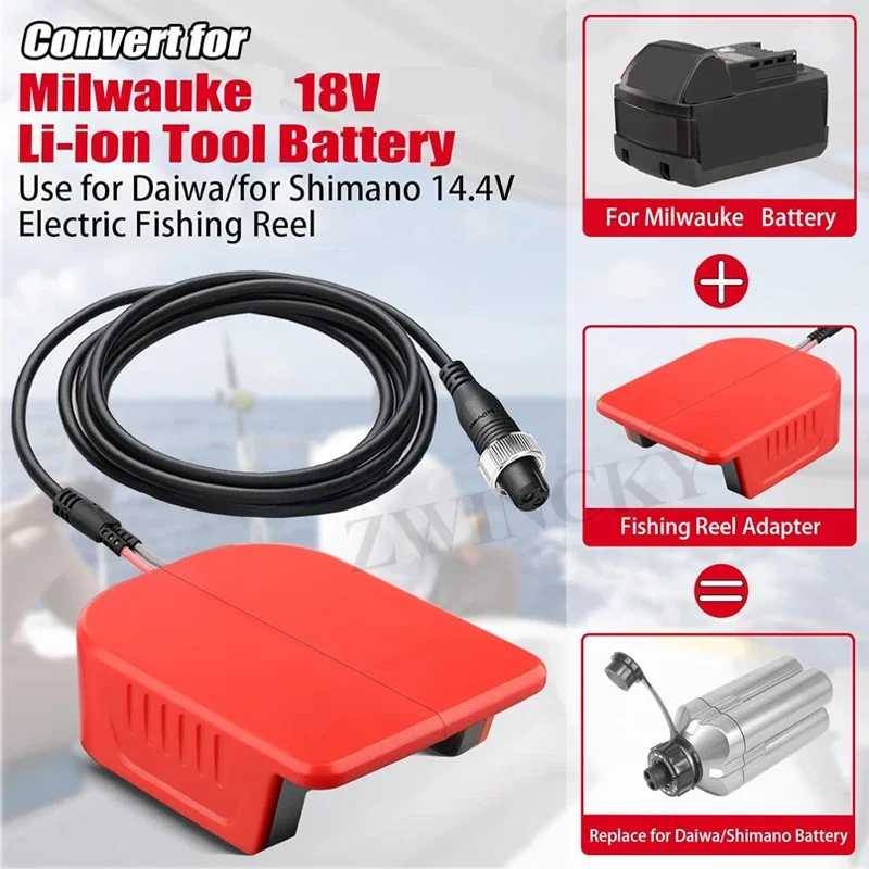 NEW Portable Fishing Reel Adap - Fish Finder Battery ulasan dan harga