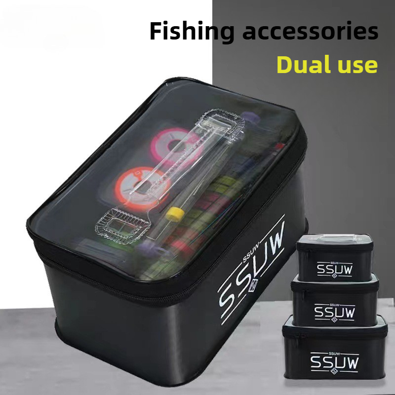 Portable EVA Fishing Tool Box, - Fish Finder Case ulasan dan harga
