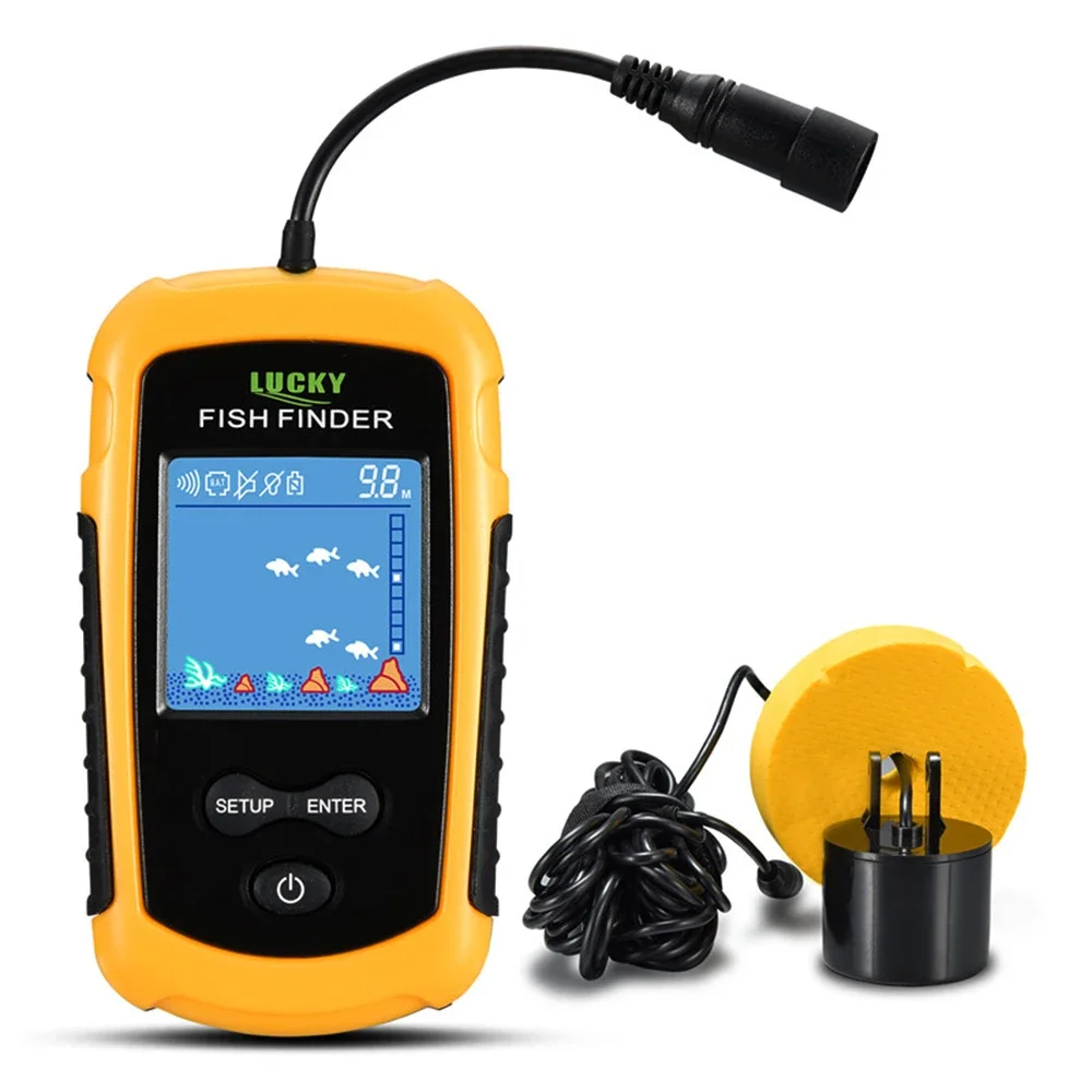 Lucky LCD Color Screen Portabl - Fish Finder Portable ulasan dan harga