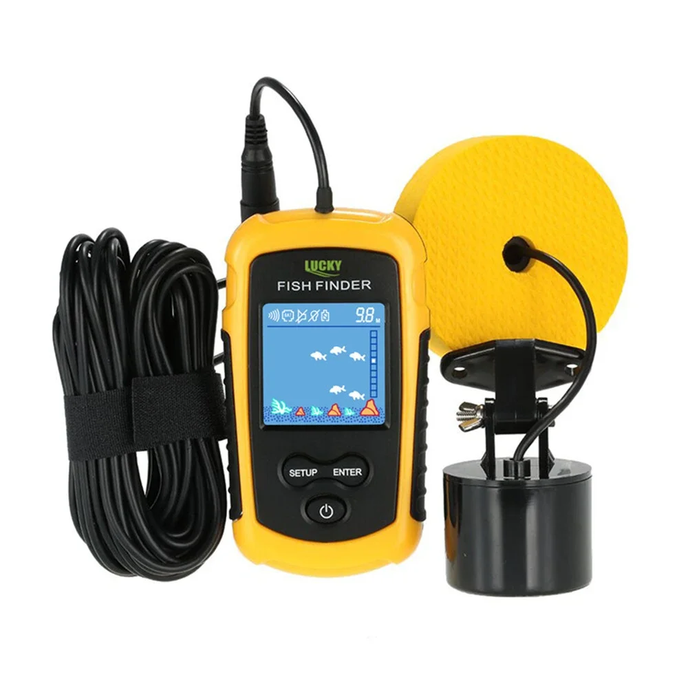 Lucky LCD Color Screen Portabl - Fish Finder Portable ulasan dan harga