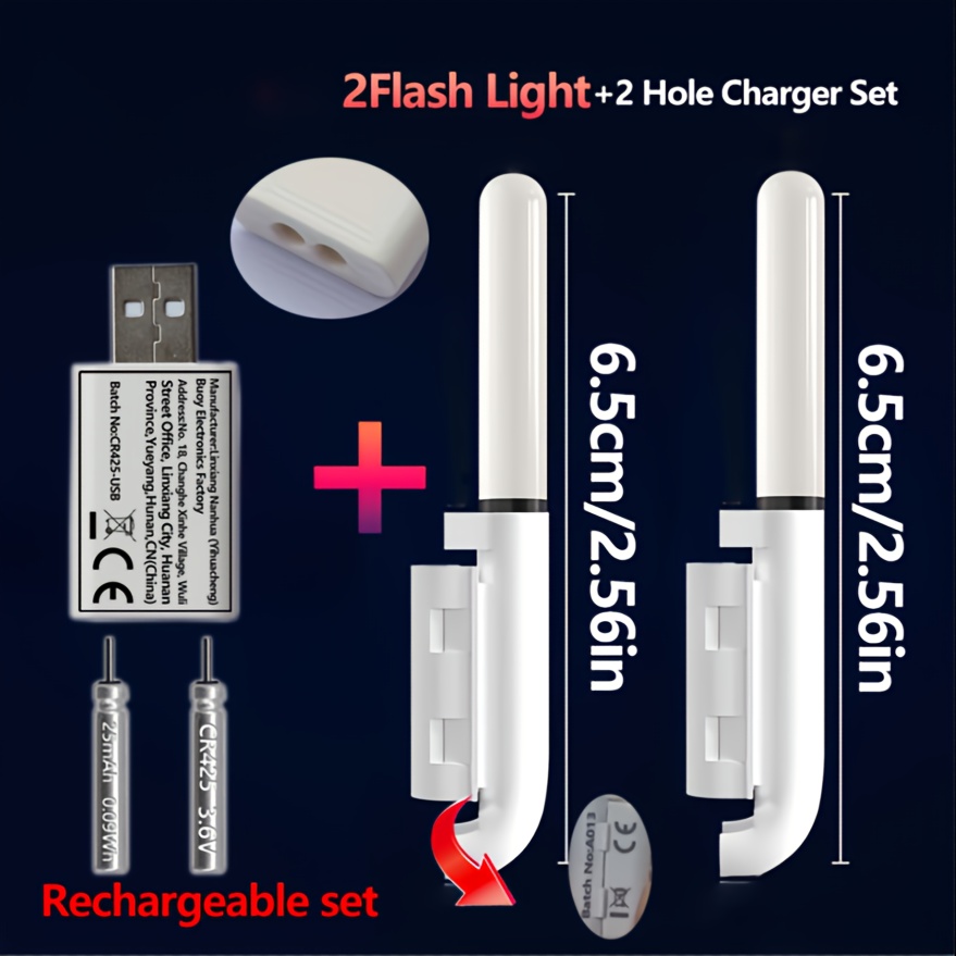 Fishing 5-Piece Set (2 Rod Tip - Fish Finder Charger ulasan dan harga