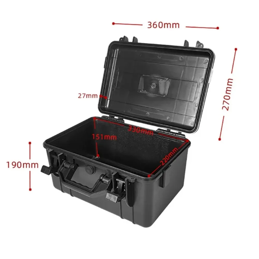 Plastic Tool Box Storage Large - Fish Finder Case ulasan dan harga