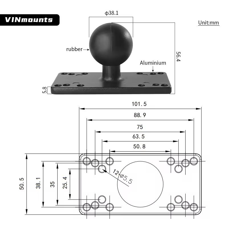 Universal Marine Electronic Fi - Fish Finder Mount ulasan dan harga
