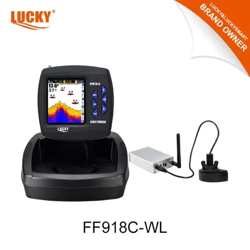 New LUCKY FF918C-WL Color Disp - Fish Finder ulasan dan harga