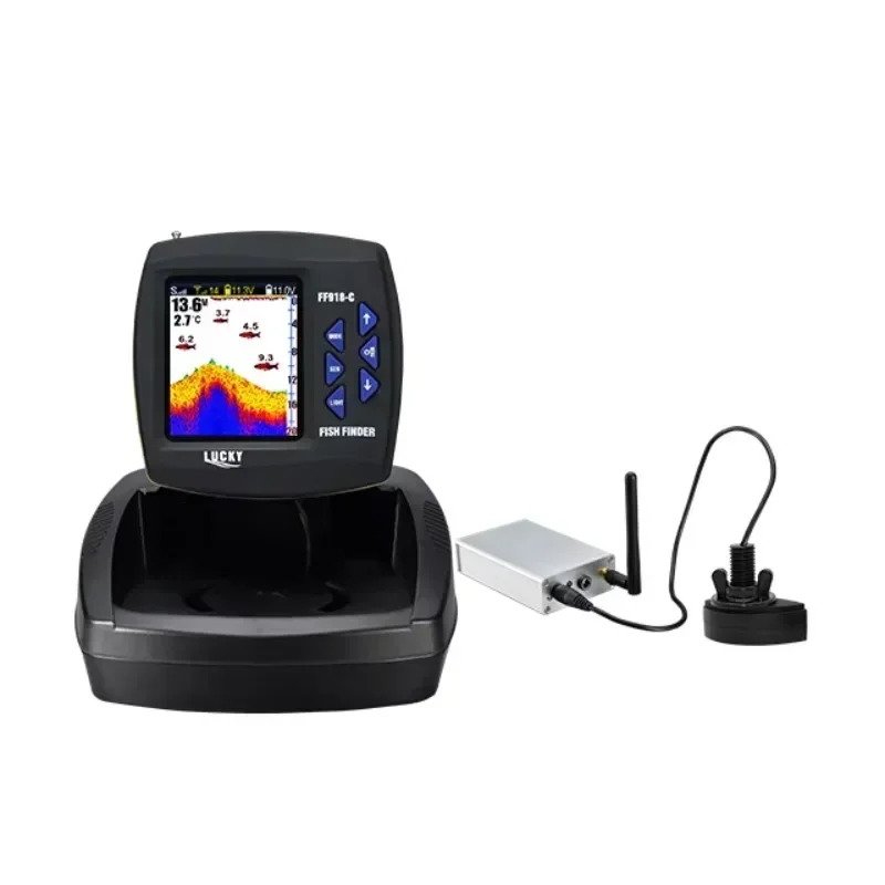 New LUCKY FF918C-WL Color Disp - Fish Finder ulasan dan harga
