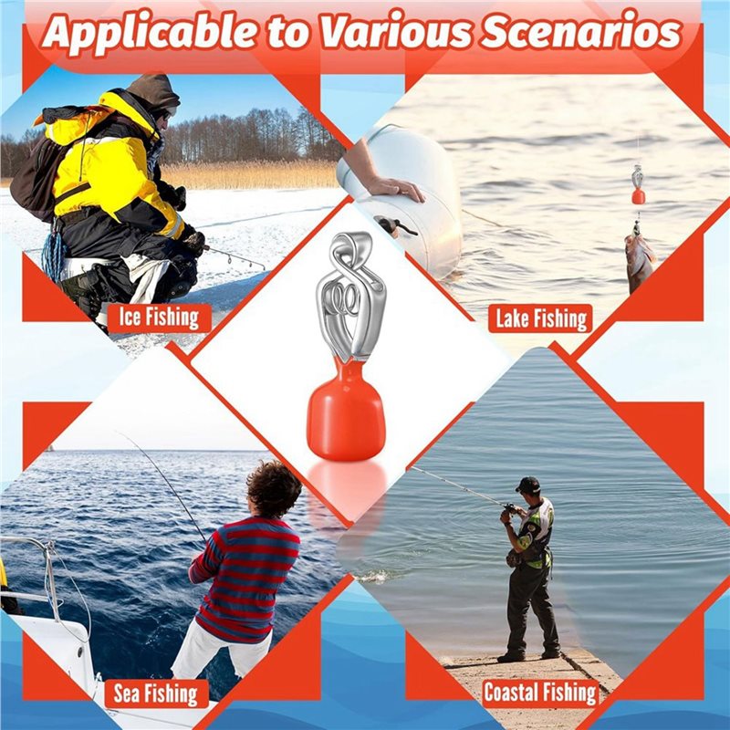 Clip-On Water Deep Gauge Instr - Fishing Depth Finder ulasan dan harga