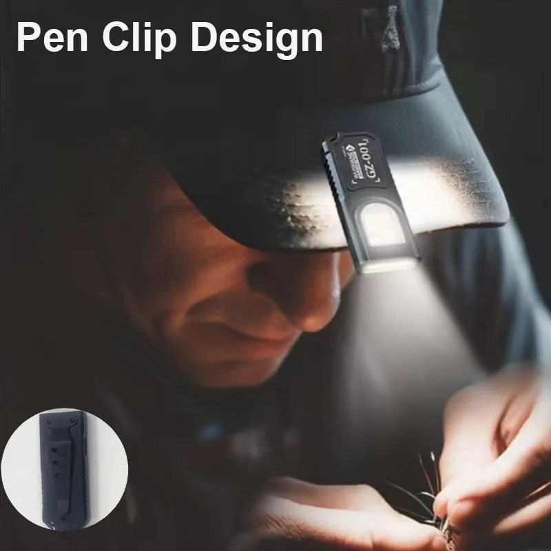 Powerful Mini COB LED Keychain - Fishing Light ulasan dan harga