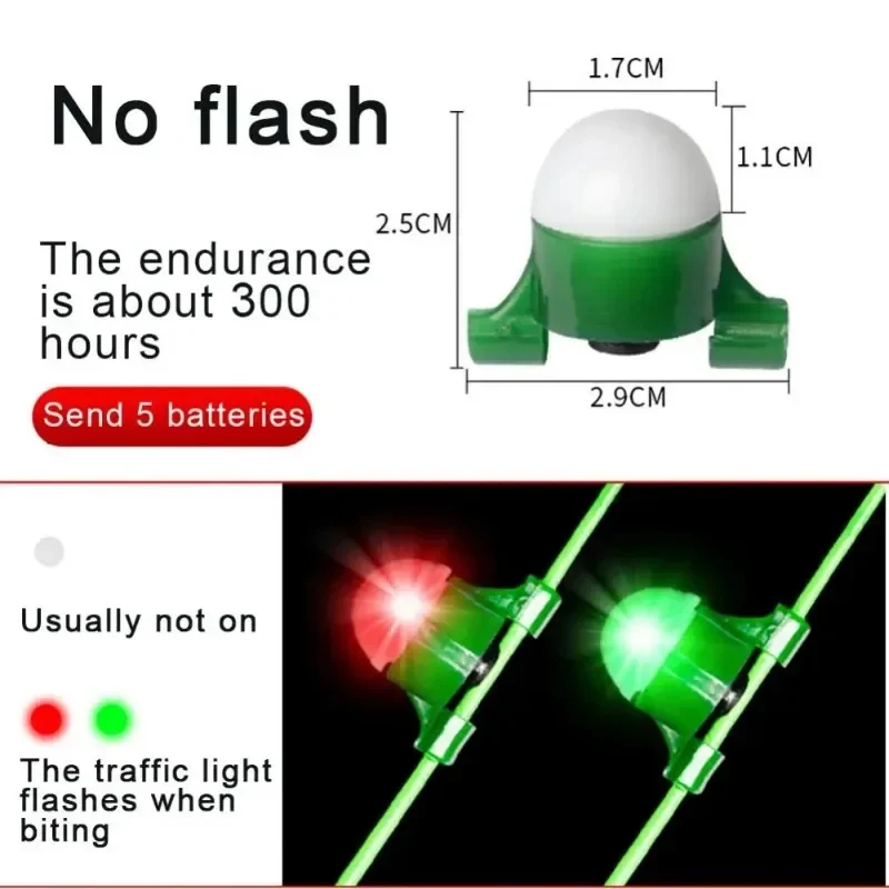 1-4pc LED Fishing Alarm Compre - Fish Alarm ulasan dan harga