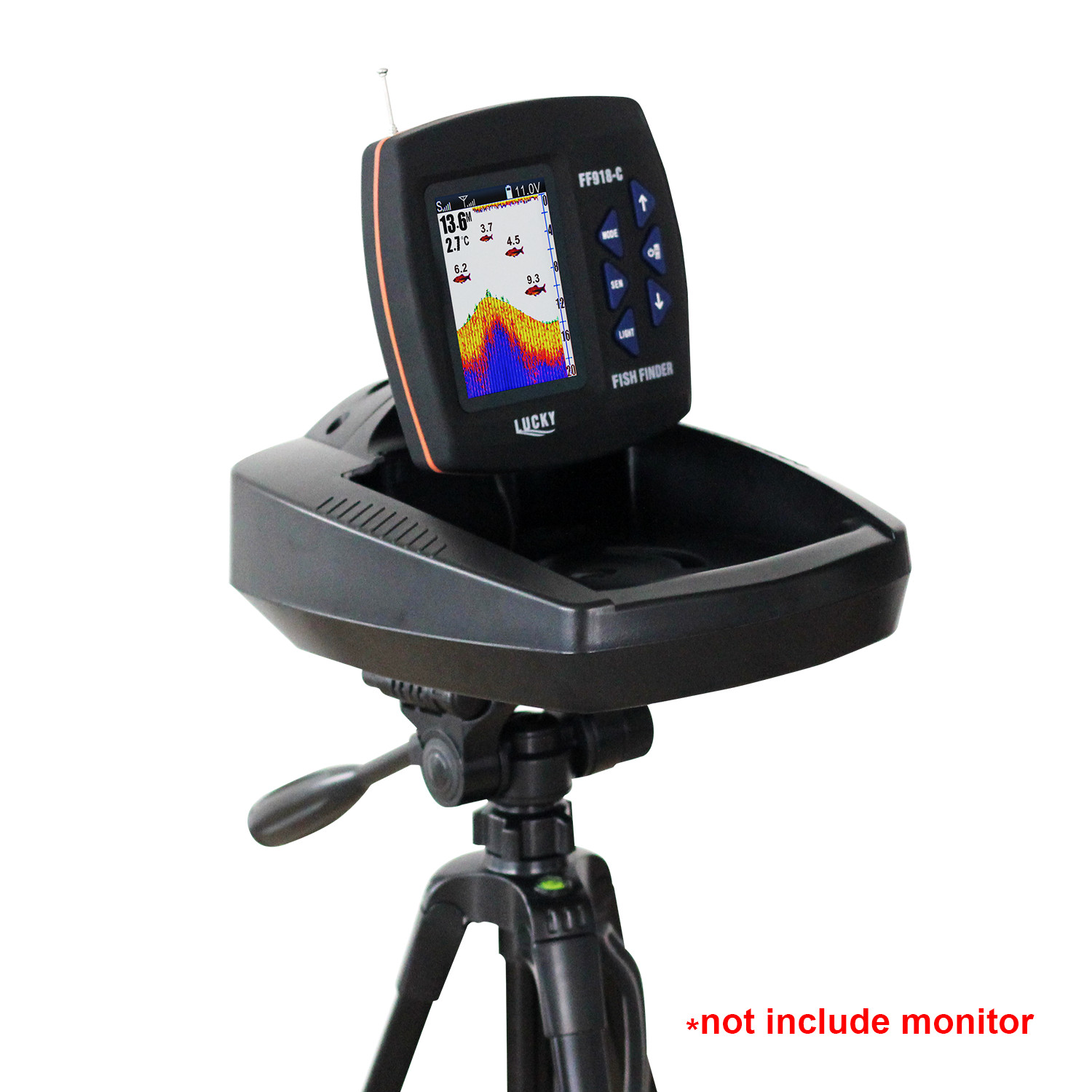 Lucky FF918 Boat Fish Finder B - Fish Finder Transducer ulasan dan harga