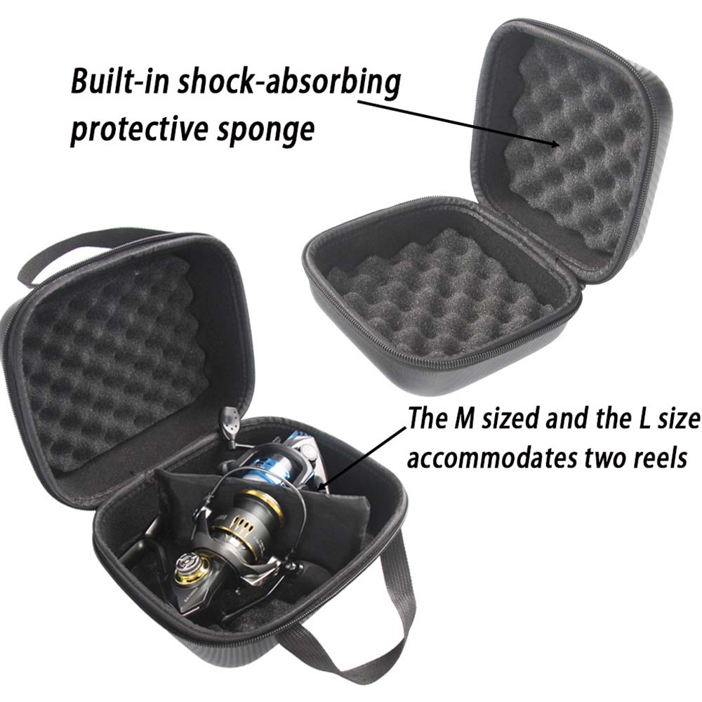 JSFUN Fishing Reel Case S/M/L  - Fish Finder Case ulasan dan harga