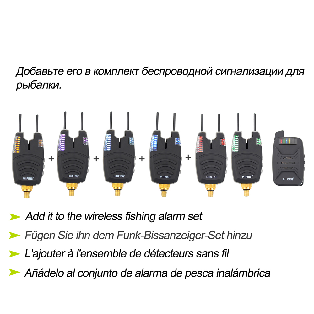 Hirisi Carp Fishing Bite Alarm - Bite Indicator ulasan dan harga