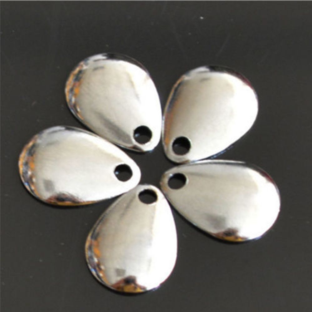 50PCS Silver Smooth Nickel Seq - Fish Alarm ulasan dan harga