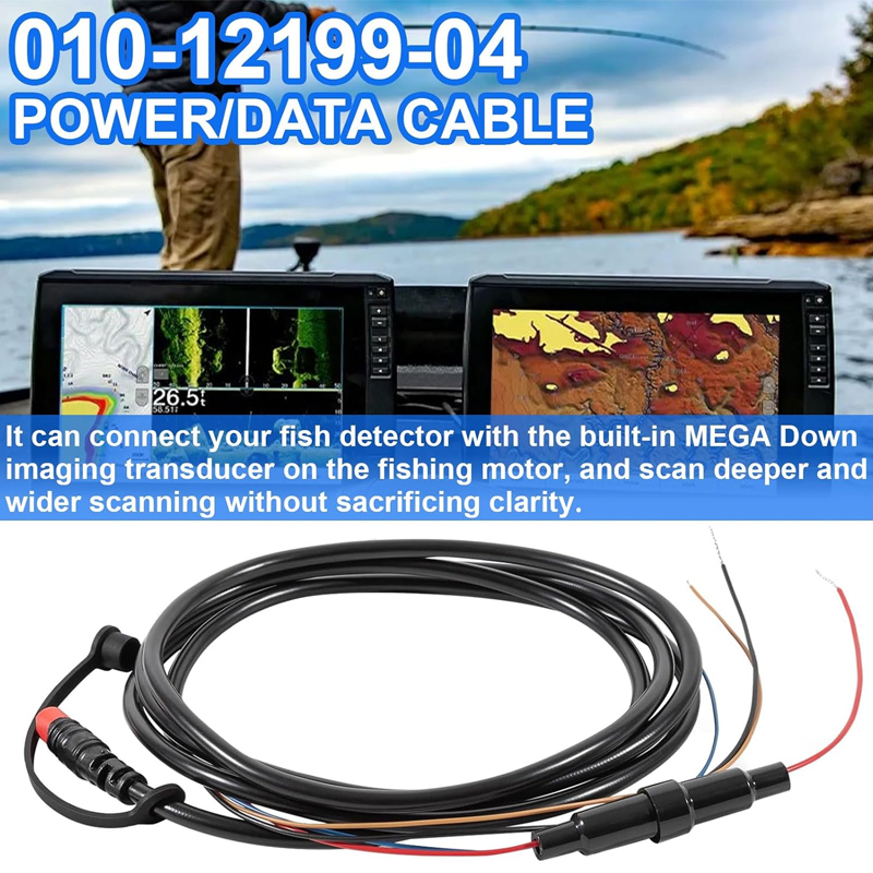 Marine 4-Pin Power Cable Conne - Fish Finder Cable ulasan dan harga