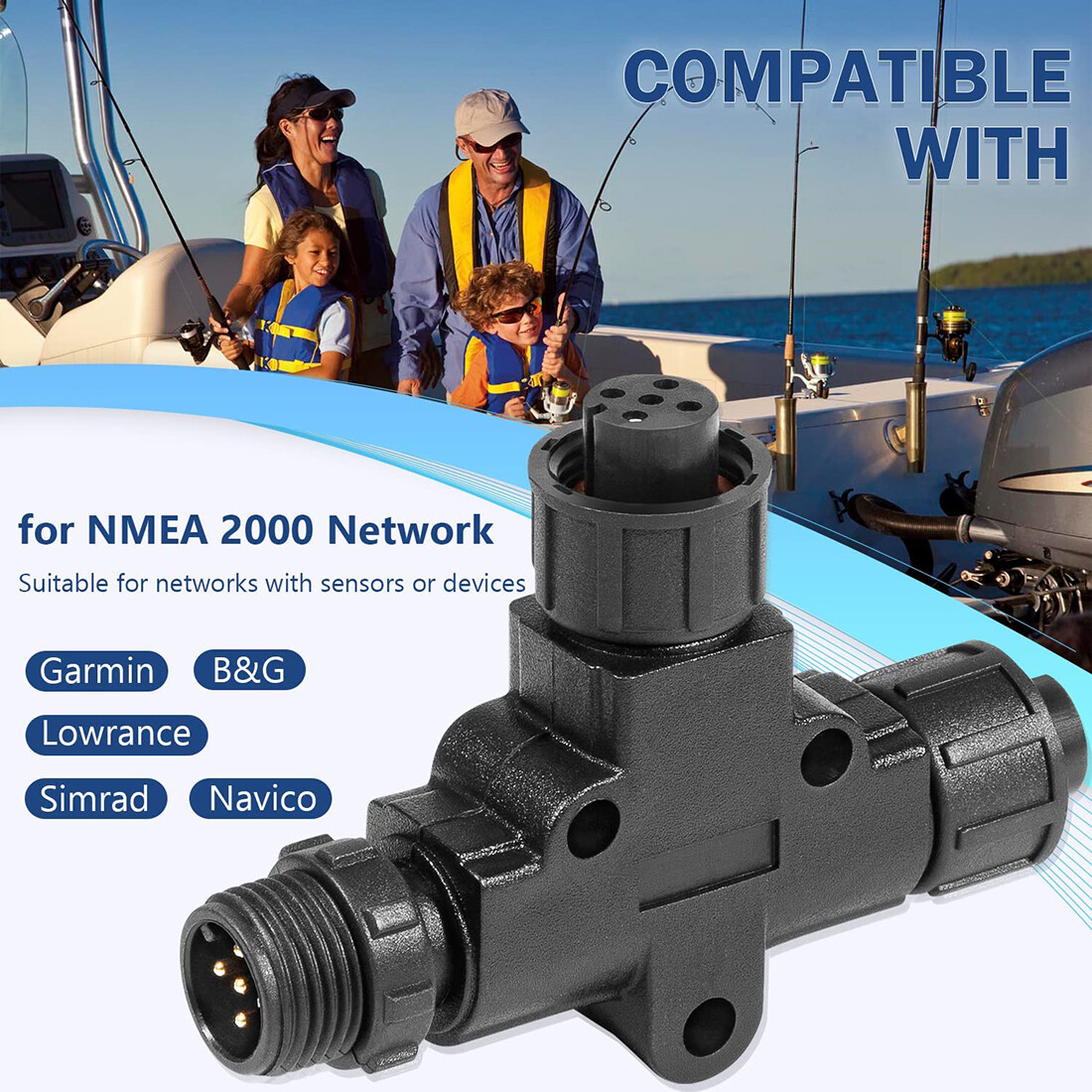 for NMEA 2000 Micro-C T-Connec - Fish Finder Cable ulasan dan harga