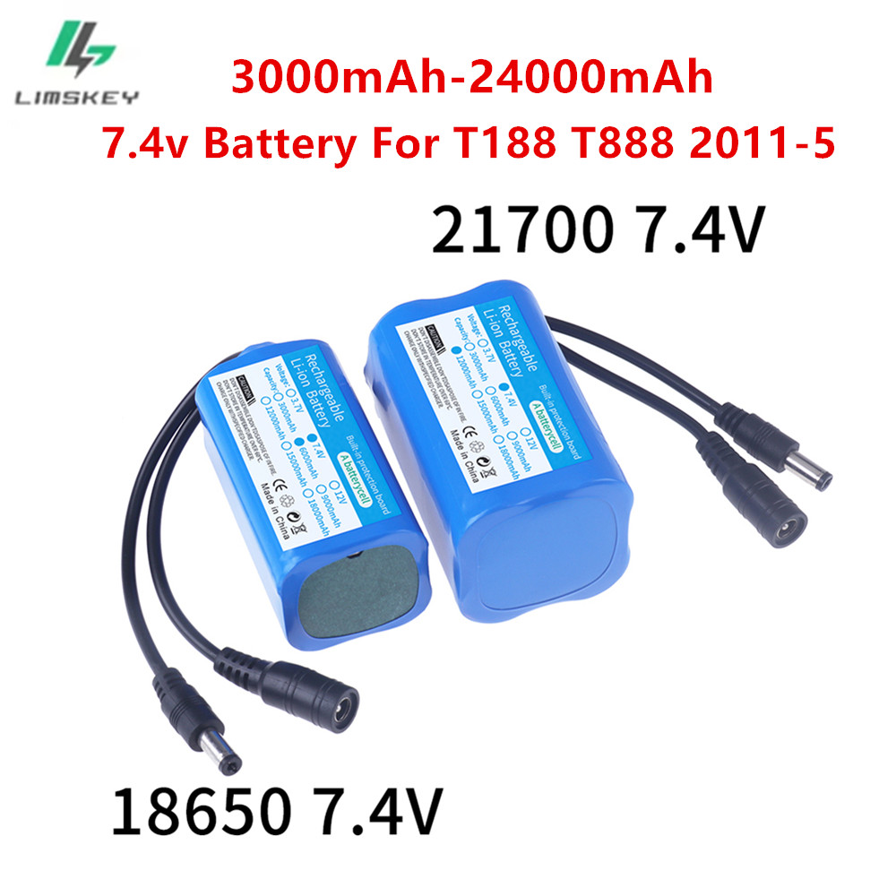 7.4V battery 3000mah/6000mah/9 - Fish Finder Charger ulasan dan harga