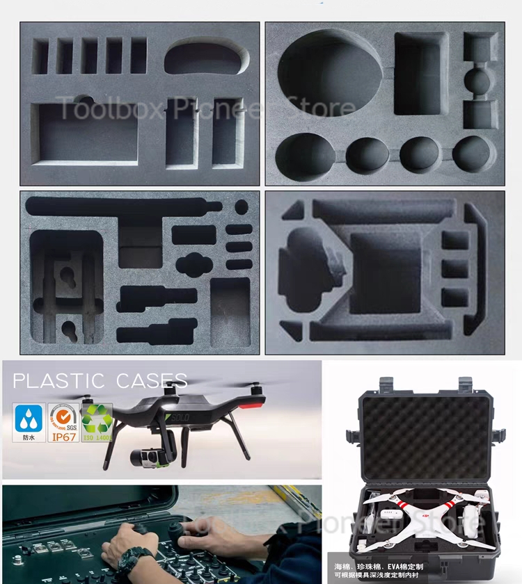 Tool Box ABS Plastic Equipment - Fish Finder Case ulasan dan harga
