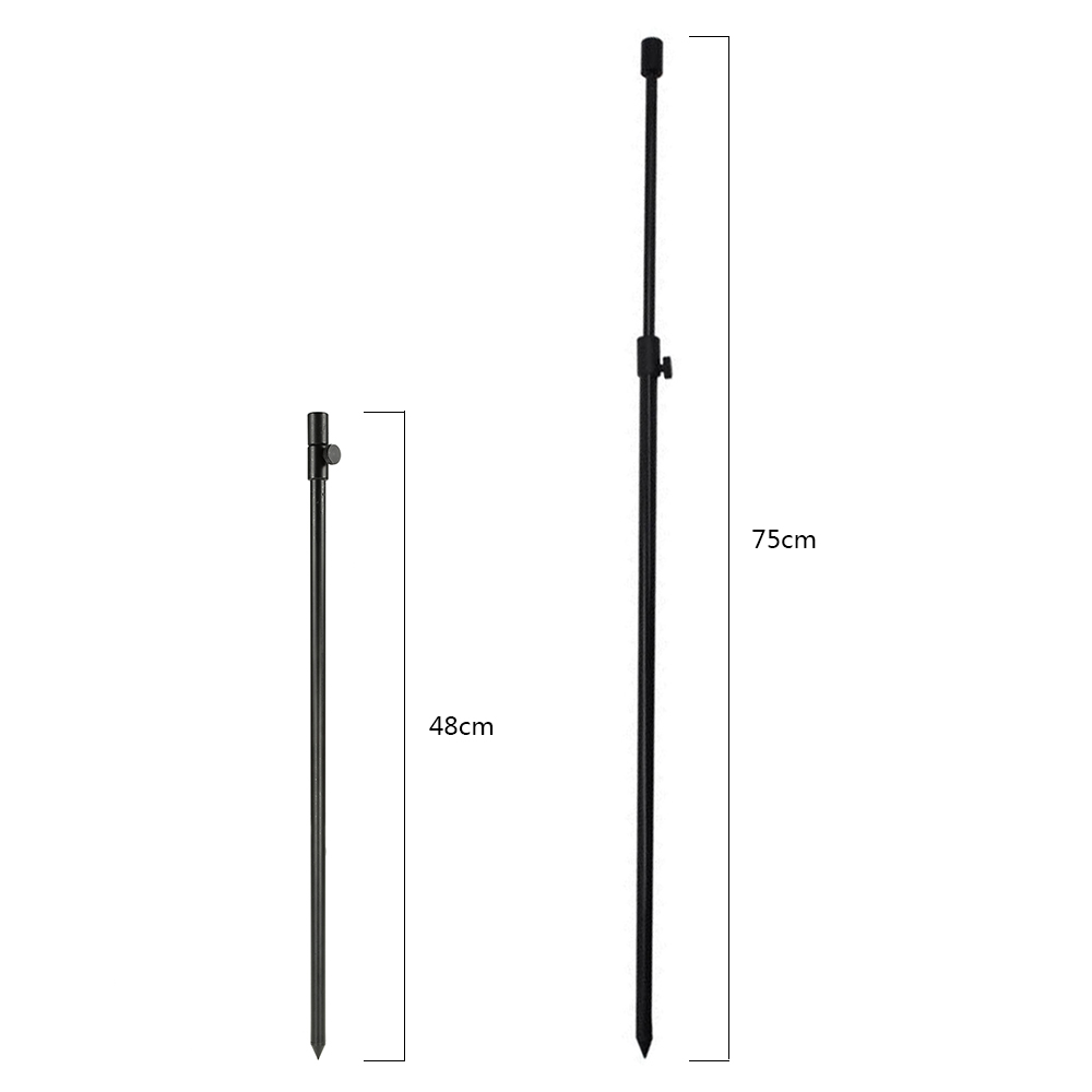 48-75cm Extending Aluminum All - Fish Alarm ulasan dan harga