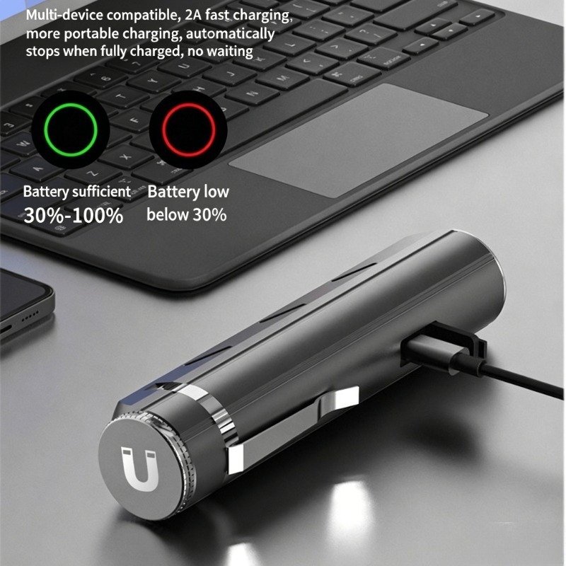 LED Strong Light Flashlight Ty - Fishing Light ulasan dan harga