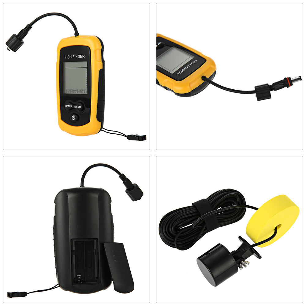 Alarm 100M Portable Sonar Fish - Fish Finder Portable ulasan dan harga