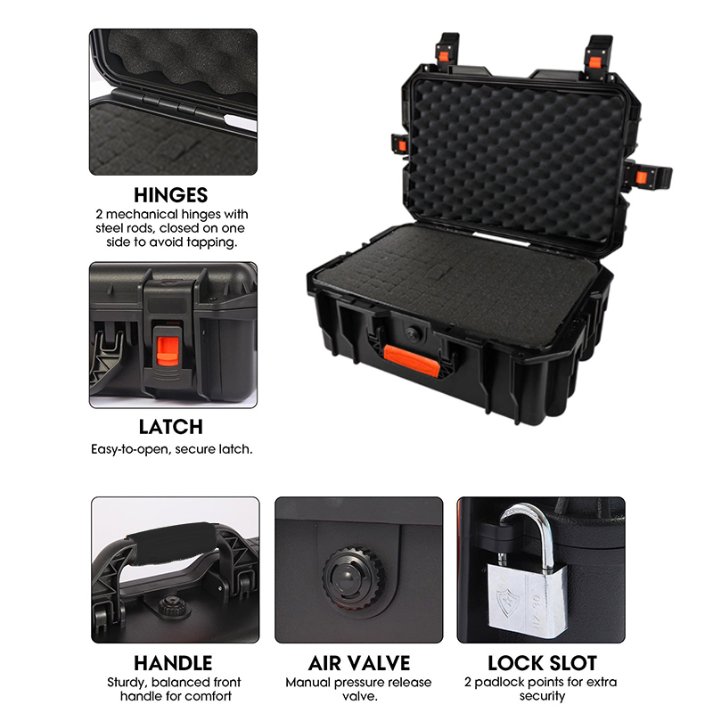Pre Cut Foam Hard Case Waterpr - Fish Finder Case ulasan dan harga