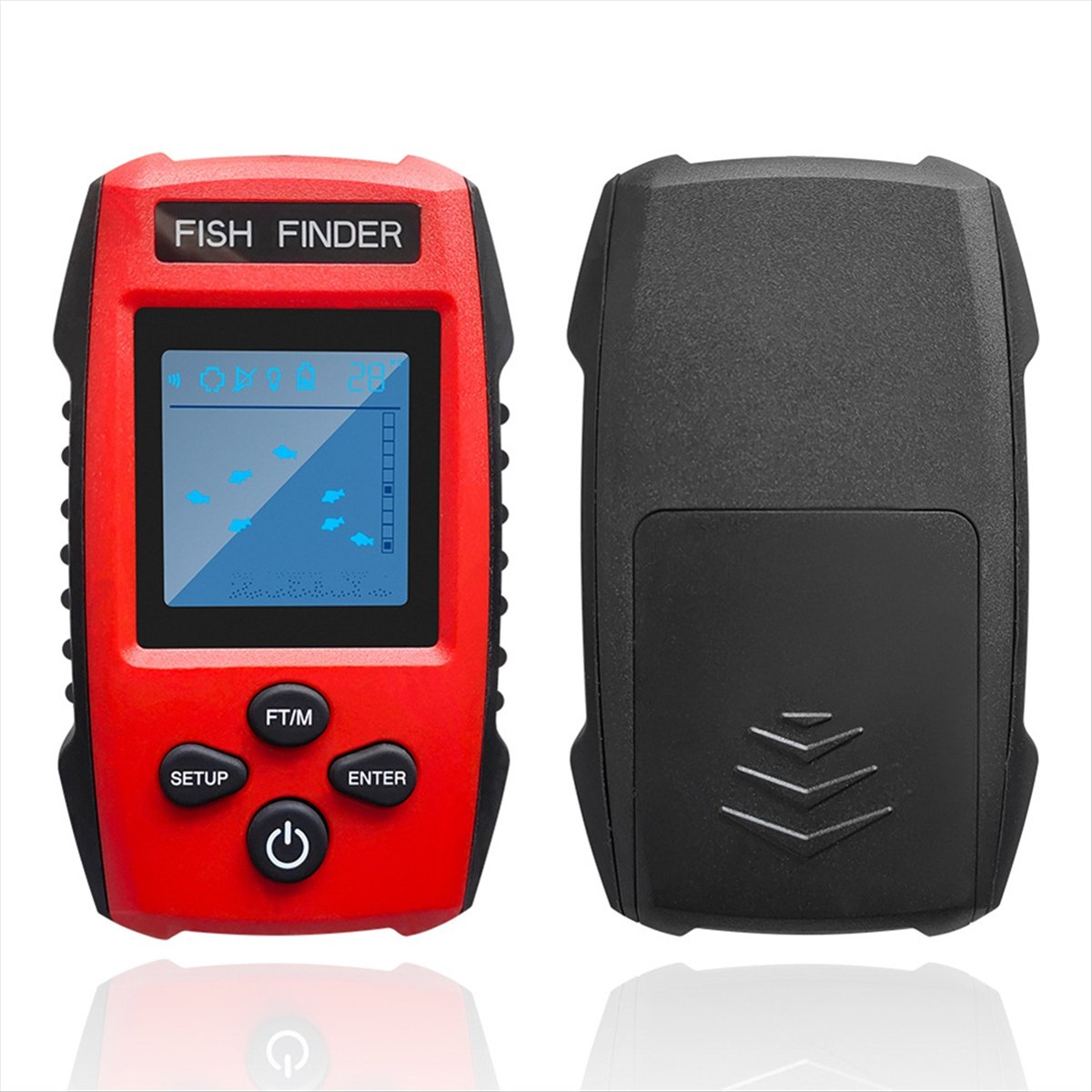 Color LCD Fish Finder Wired So - Fish Finder Transducer ulasan dan harga