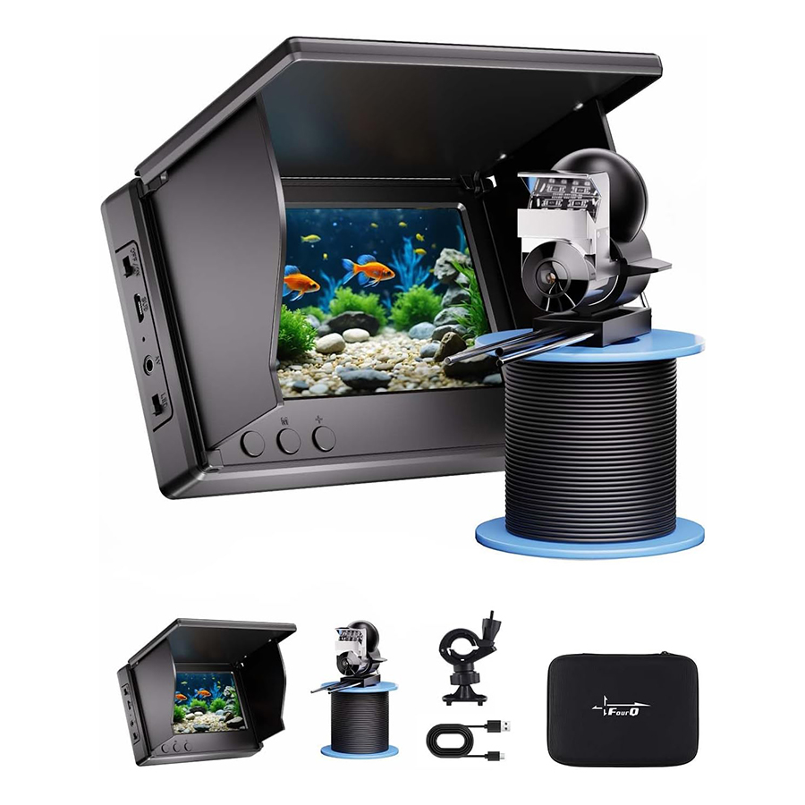 FOURQ Handheld 1080P 4.3'' LCD - Fish Finder Portable ulasan dan harga