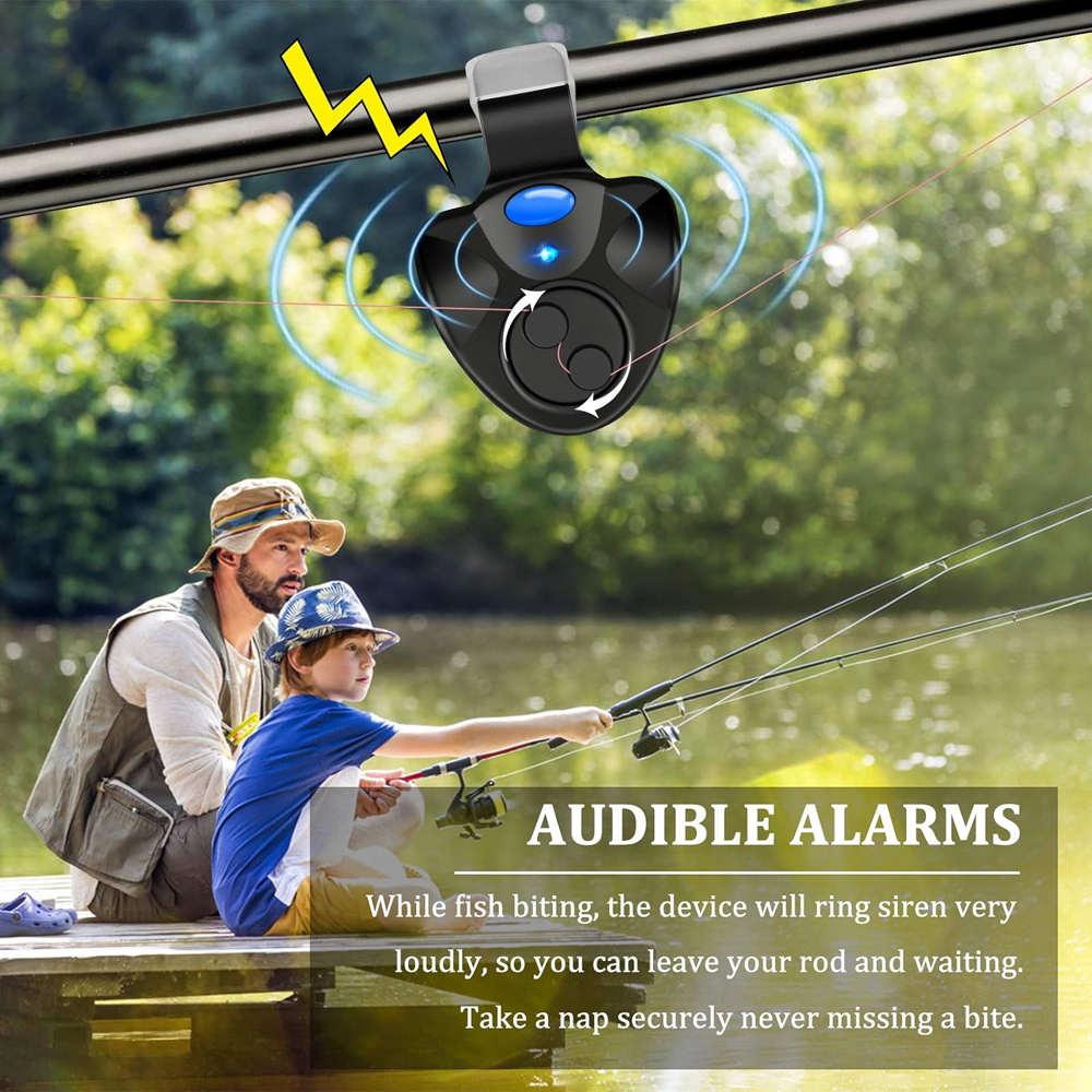 Carp Fishing Clip Set Rod Elec - Fish Alarm ulasan dan harga