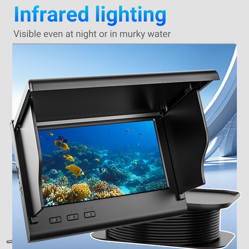 4.3 Inch Ice Fishing Camera Fi - Fish Finder Cable ulasan dan harga