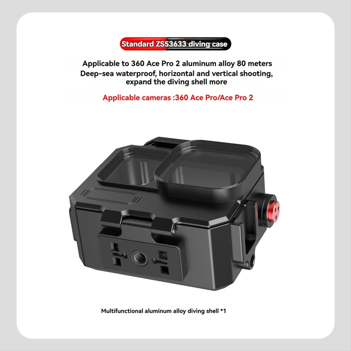 M05K 263FT/80M Waterproof Case - Underwater Camera ulasan dan harga