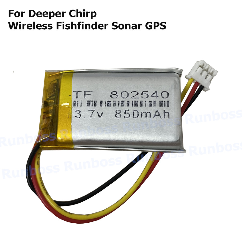 New 3.7V 850mAh Li-Polymer Bat - Fish Finder Gps ulasan dan harga