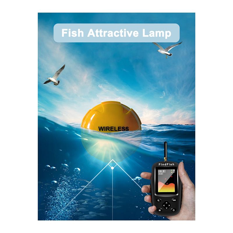 Quality Smart English Russian  - Fish Finder Portable ulasan dan harga
