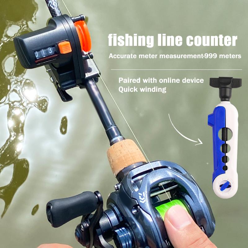 0-999M Fishing Line Counter De - Fishing Depth Finder ulasan dan harga