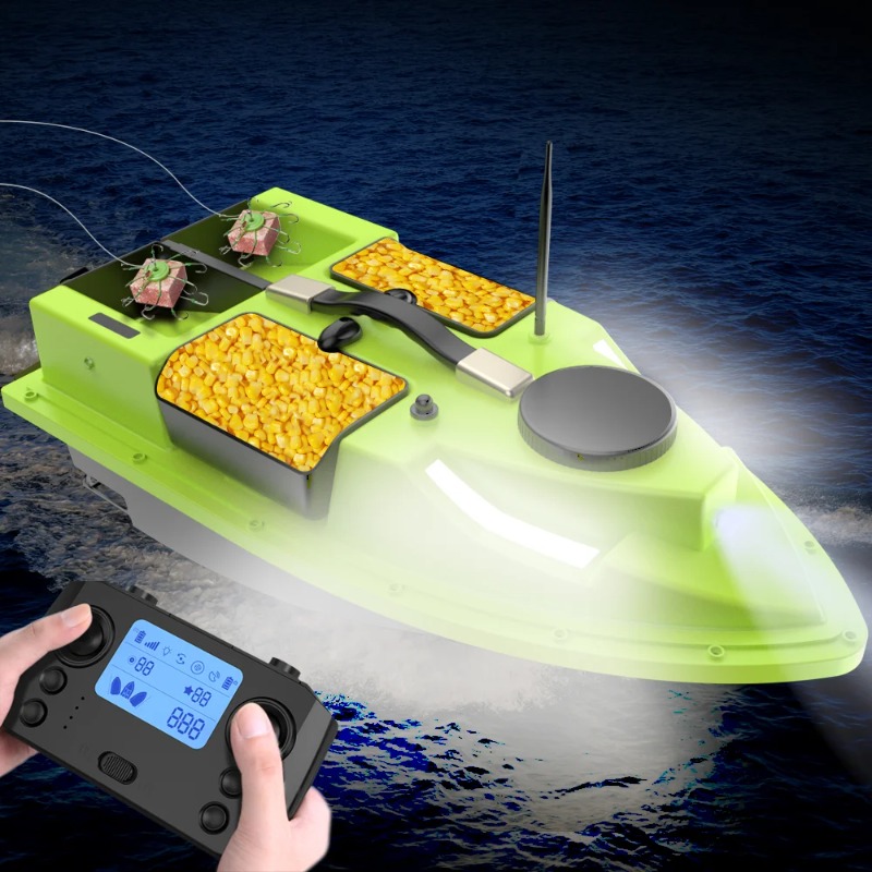 D19 GPS RC Bait Boat 600M 4 Ho - Fishing Gps ulasan dan harga