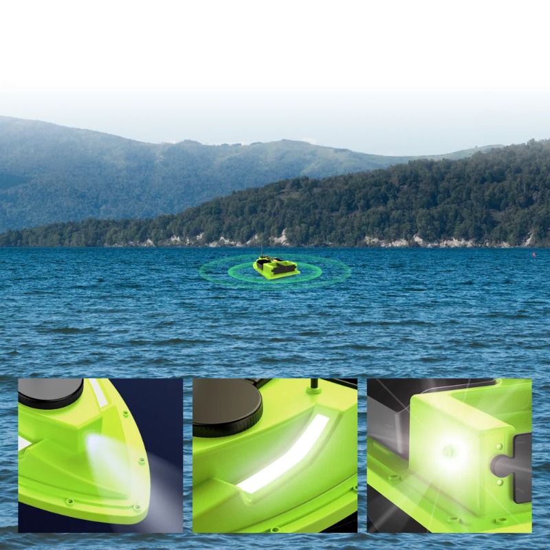 D19 GPS RC Bait Boat 600M 4 Ho - Fishing Gps ulasan dan harga