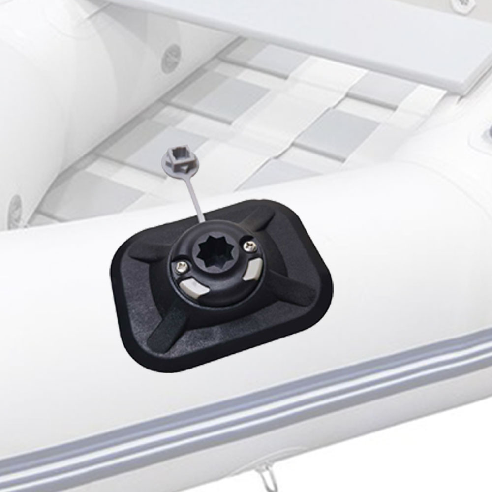 PVC Inflatable Boat Fishing Ro - Fish Finder Mount ulasan dan harga