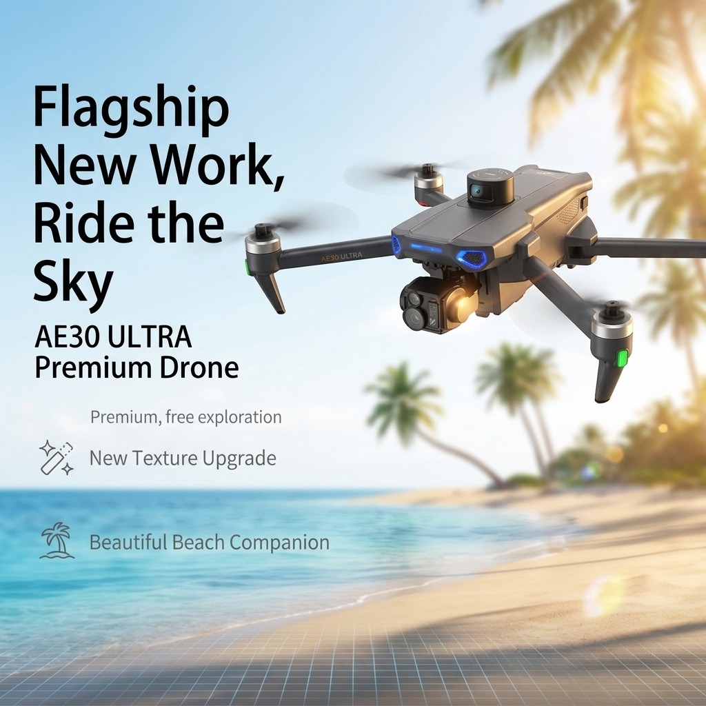 NEW AE30 Ultra GPS Drone 4K Pr - Fishing Gps ulasan dan harga